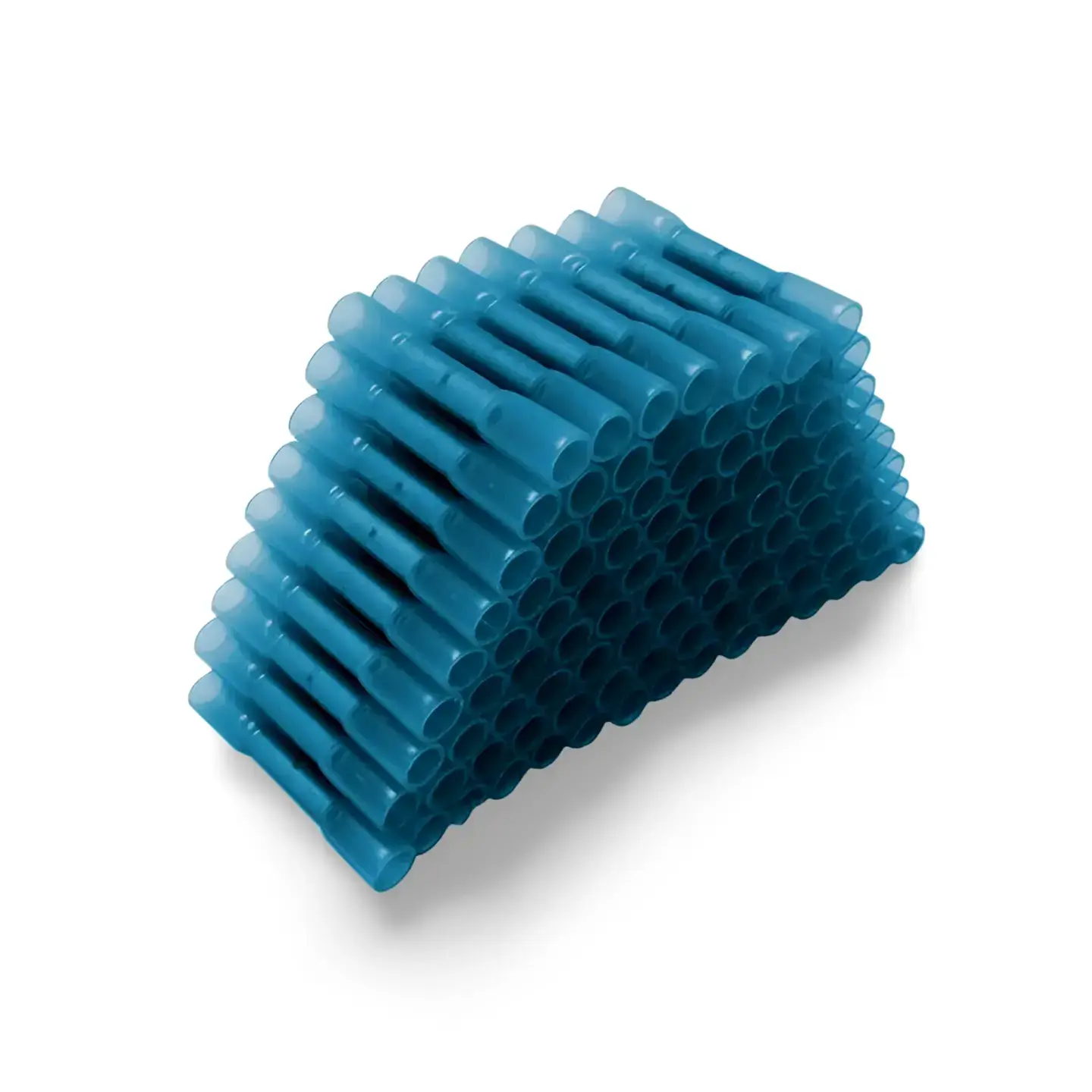 blue color heat shrink butt connector